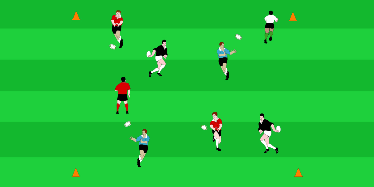 Ball Familiarisation 2 Basic Pass Under 10 Drills Rugby Toolbox